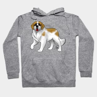 Dog - Saint Bernard - Brown and White Hoodie